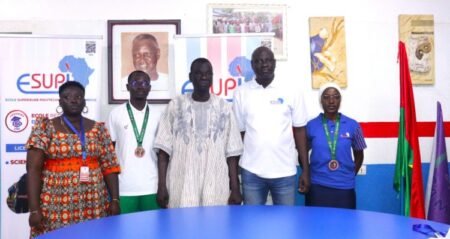 L’ESUP Jeunesse honore ses étudiants karatékas médaillés aux championnats d’Afrique L’ESUP Jeunesse honore ses étudiants karatékas médaillés aux championnats d’Afrique
