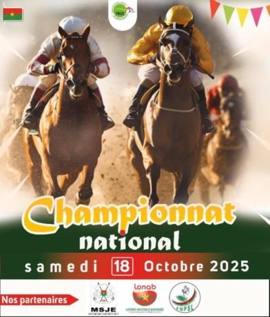 Communiqué | Championnat National d’Équitation 2025 : Le Rendez-vous des Passionnés de Sports Équestres au Burkina Faso
