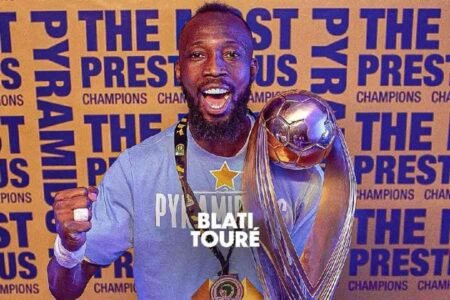 Blati Touré et le Pyramids FC triomphent en Supercoupe de la CAF