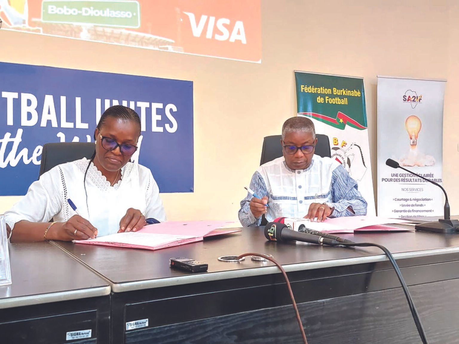 Fédération burkinabè de football: une carte VISA pour financer l’avenir des Etalons