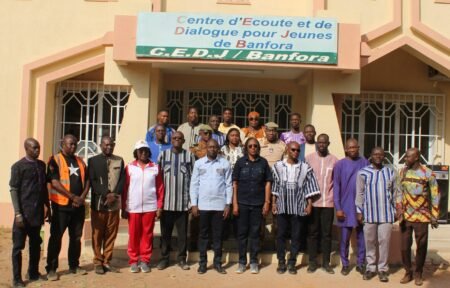 Département des Sports de la Jeunesse et de l’Emploi : la ministre Annick Pikbougoum prend contact avec ses « hommes » à Banfora